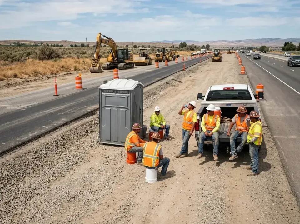 highway-road-construction-crew-007 — frequently asked questions, Porta Potty and Restroom Rentals in Twin Lakes, CO